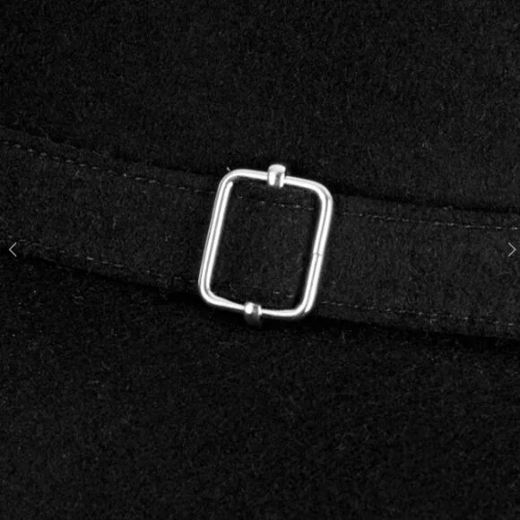 DISTURBIA Esbat wide brim witchy fedora hat RARE HTF - Picture 4 of 9